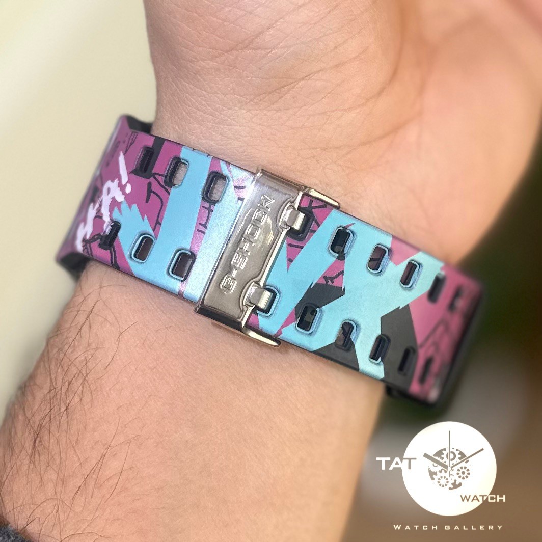ساعت مردانه جی شاک کاسیو Ga110 مدل بازی لیگ آف لجندز آرکین موتور ژاپنی باگارانتی ساعت مچی Casio G-Shock