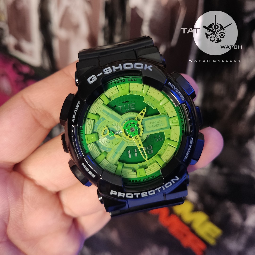 ساعت مردانه جی شاک G-Shock Ga110 موتور ژاپن با گارانتی یکساله و جعبه اصلی کاسیو ساعت مچی Casio