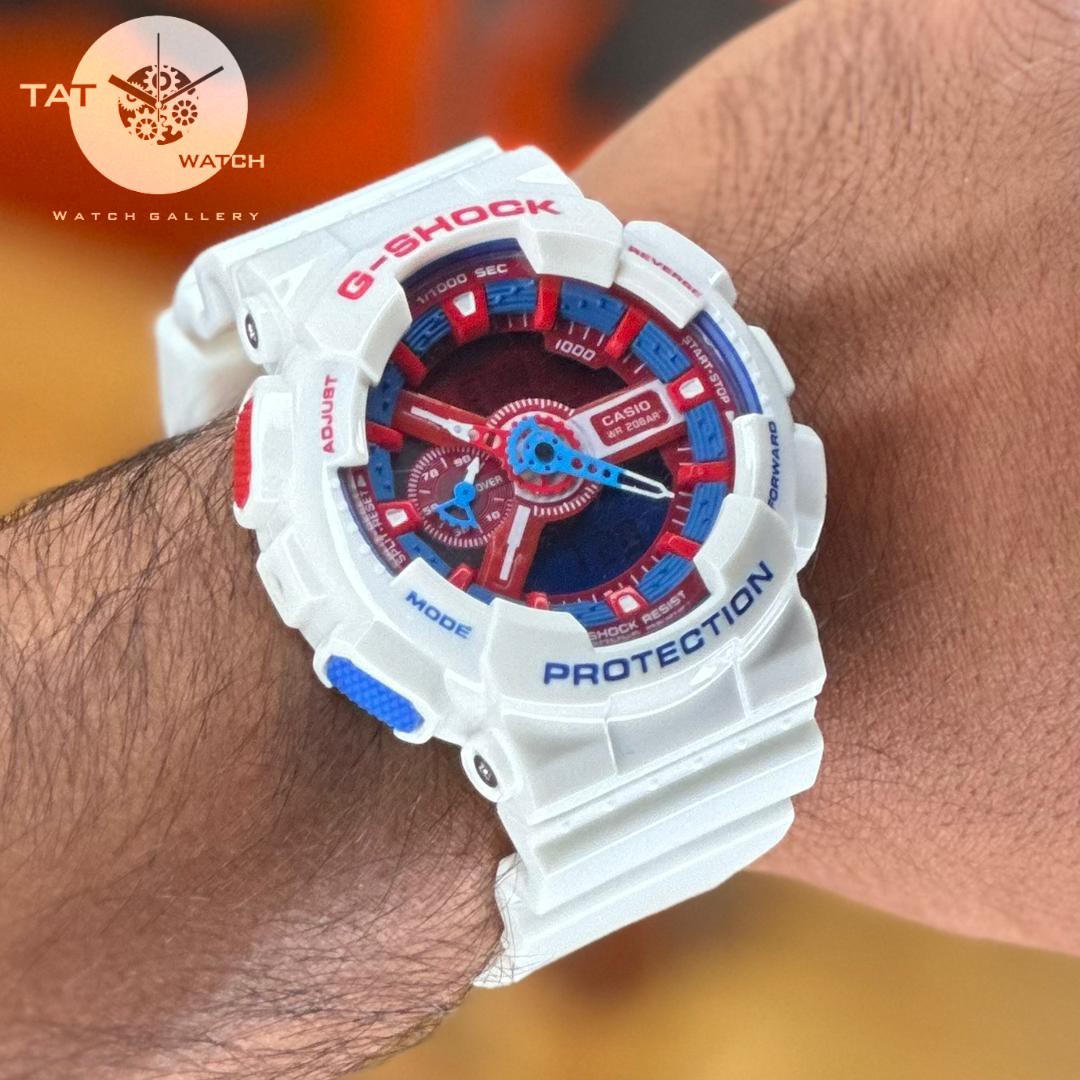 ساعت مچی مردانه زنانه جی شاک G-Shock Ga110 ارسال رایگان با یک سال گارانتی،جعبه،کیفیت مستر در50 رنگبندی