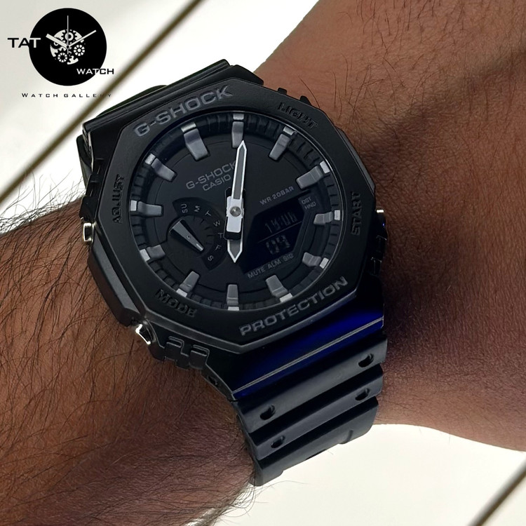 ساعت مردانه زنانه جی شاک Ga2100 موتور ژاپن یکسال گارانتی جعبه کاسیو G-Shock ساعت مچی