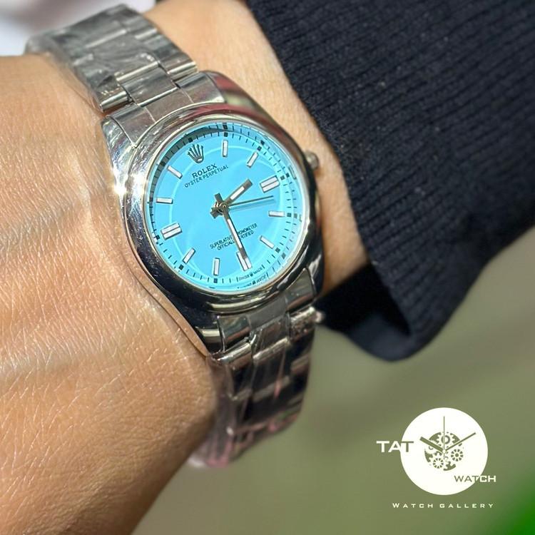 ساعت زنانه رولکس پرپچوال با شش ماه گارانتی و جعبه rolex ساعت مچی
