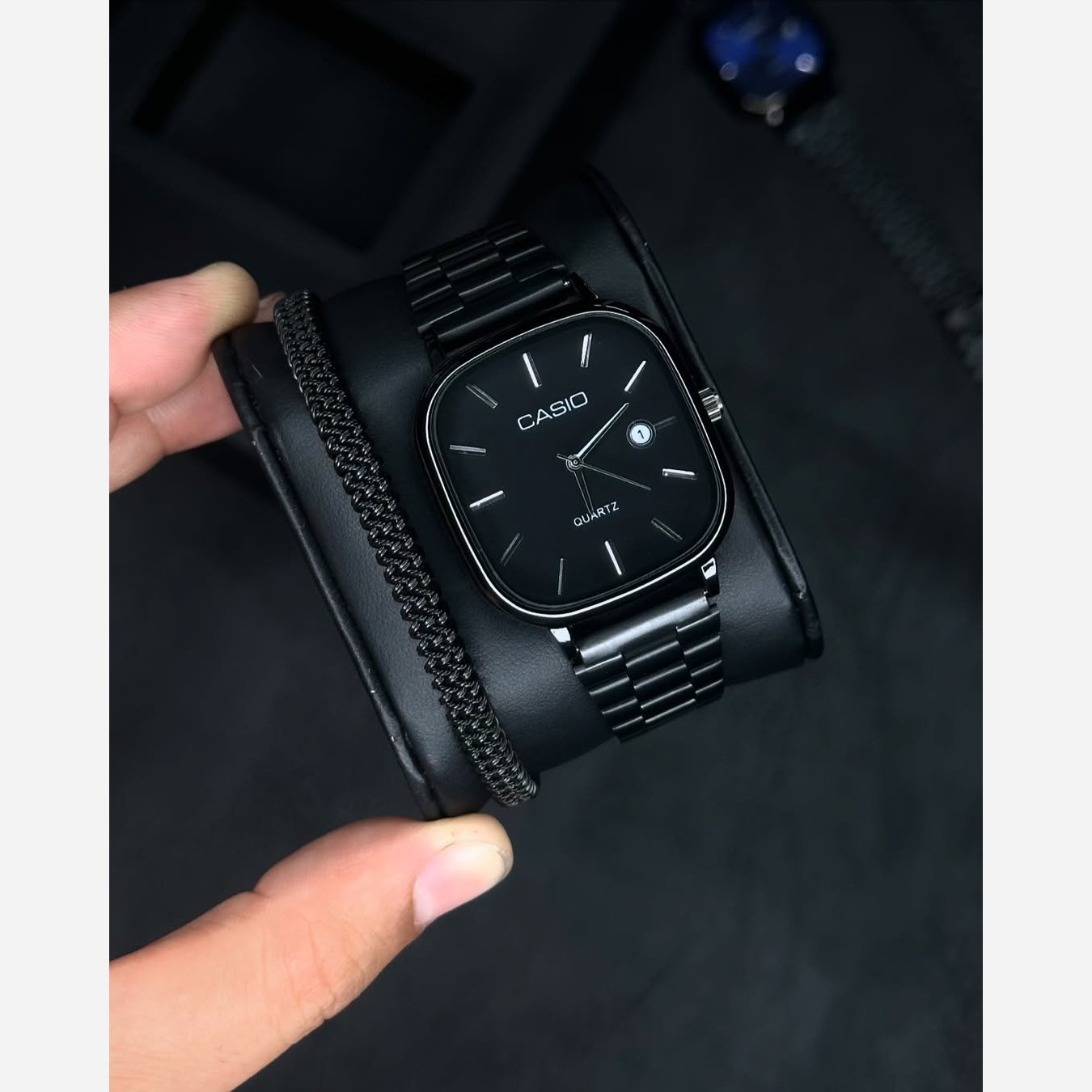 ساعت مچی مردانه کاسیوcasio اصلی موتور ژاپن رنگ بندی شیک کد1223