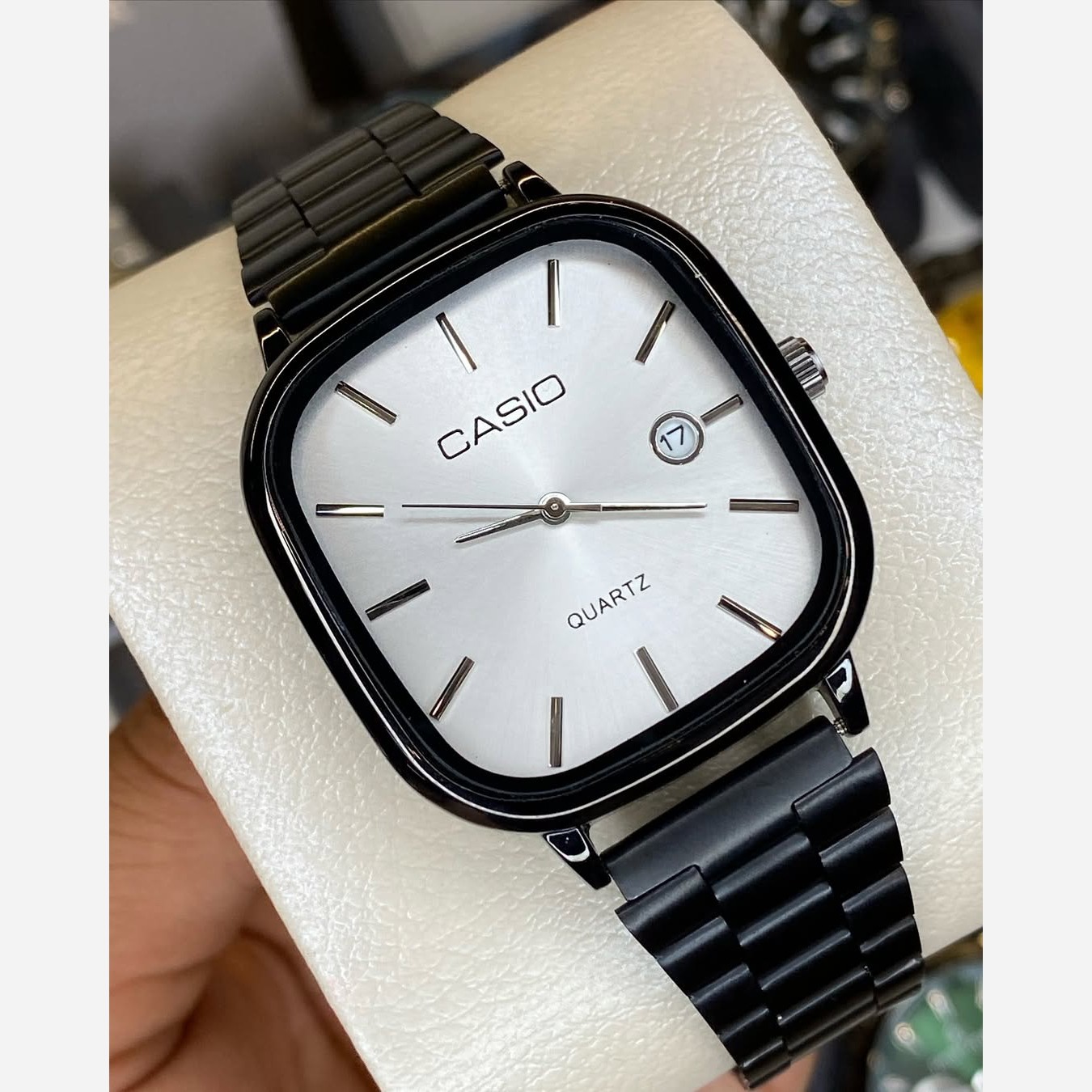 ساعت مچی مردانه کاسیوcasio اصلی موتور ژاپن رنگ بندی شیک کد1223