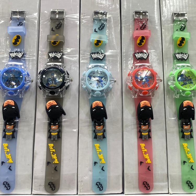 ساعت بچگانه فانتزی چراغ دار اسپینری رنگبندی