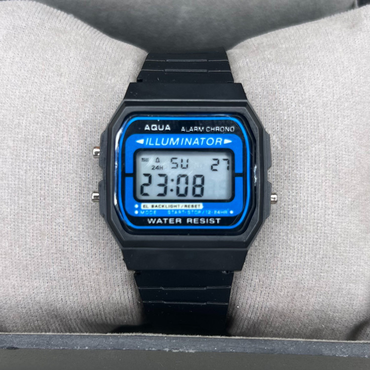 ساعت مچی دیجیتال AQUA مشکی