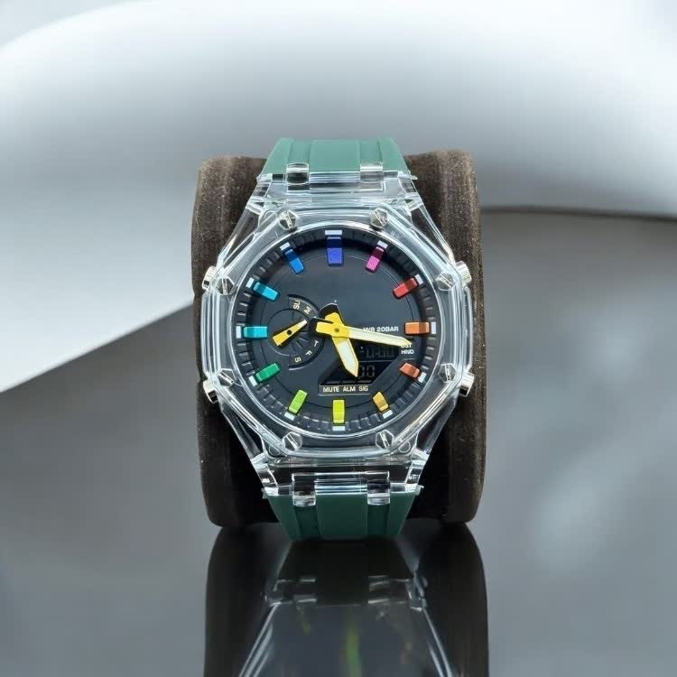 ساعت مردانه مچی کاسیو جی شاک مدل GA-2100