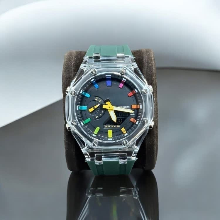 ساعت مردانه مچی کاسیو جی شاک مدل GA-2100