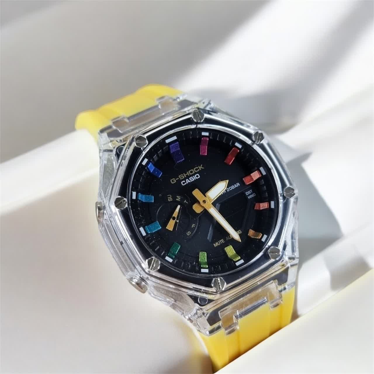 ساعت مردانه مچی کاسیو جی شاک مدل GA-2100