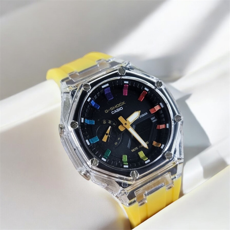 ساعت مچی مردانه کاسیو جی شاک مدل GA-2100 گرید A