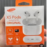 ایرپاد مدل Xnova X5 PODS اورجینال نویزکنسلینگ اسپیکر کیس دکمه ریست لمسی ولوم کم و زیاد فعال
