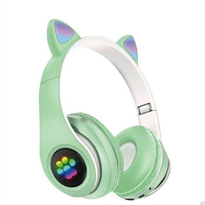 هدفون خرگوشی مدل MZ023 مموری خور بلوتوثی چراغ های RGB(فروش تک به قیمت عمده )