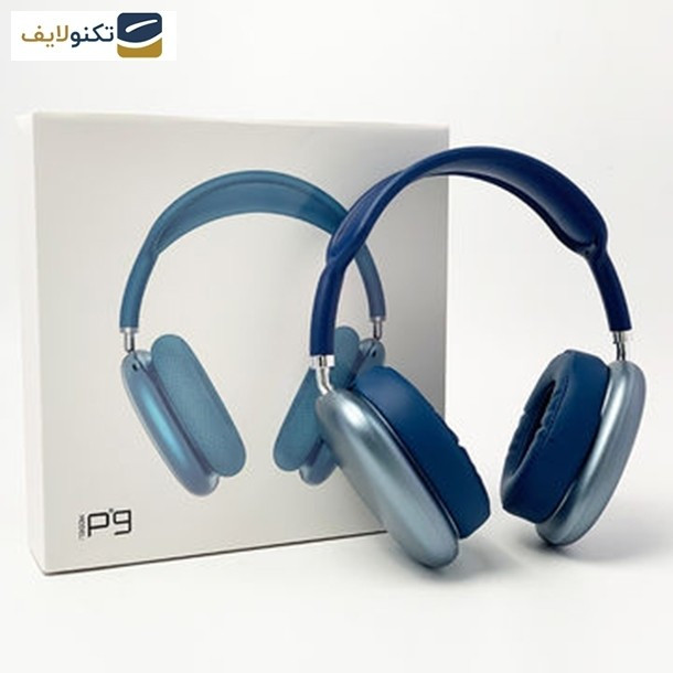 هدفون p9 نگهداری شارژ 5 ساعته بلوتوثی مموری خور رادیوFM گیمینگ با موزیک و بیس عالی