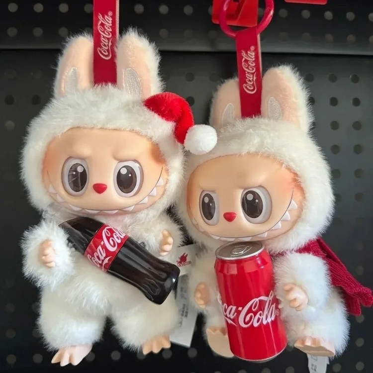 لبوبو مدل کوکاکولا اورجینال چرخشی بارکد اصالت POP MART