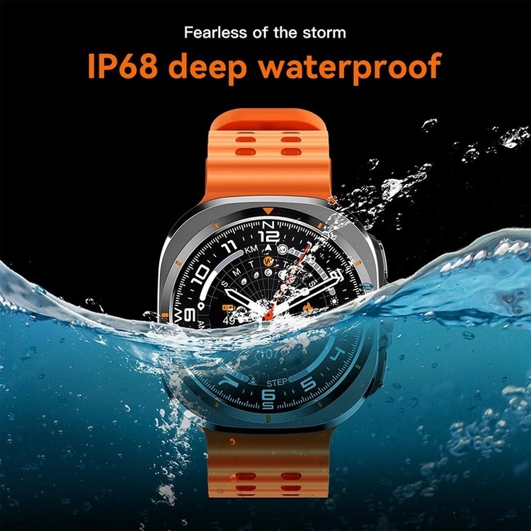 ساعت هوشمند مدل Gt88 ultramax صفحه گرد 2بند امولد تمام صفحه 90 هرتز بالاترین کیفیت بازار (فروش تک به قیمت عمده)