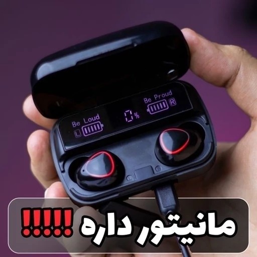 ایرپاد M10 گیمینگ لمسی ضدآب پاوربانک دار باطری بزرگ بلوتوث نسخه 5/3 صحفه نمایش دار ورژن 2025شرکتی