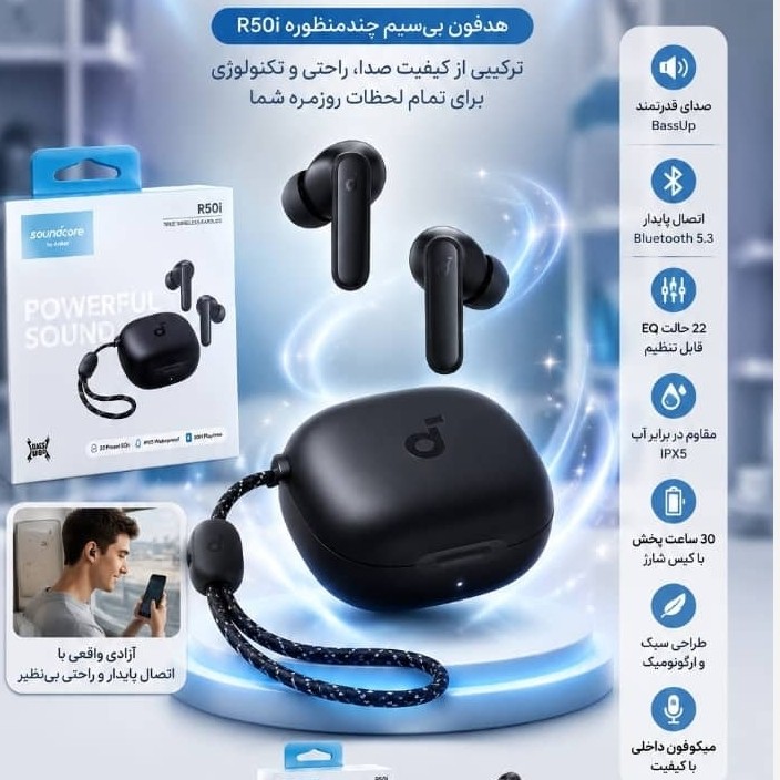 ایرپاد ANCER R50i لمسی جدید ترین ورژن نمونه بازار بیس عالی نگهداری شارژ 12 ساعته