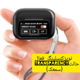 ایرپاد مانیتور دار ANC ENC A9PRO نسخه 26 اکولایزر دار لمسی گیمینگ 5 ساعت موزیک مداوم نویزکنسلینگ