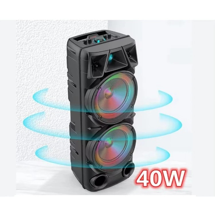 اسپیکر بلوتوثی ZQS 8210 اصلی بهمراه میکروفون بی سیم و کنترل کیفیت عالی