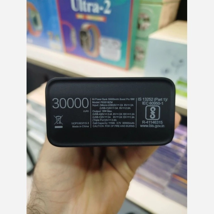 پاوربانک 30000 شیائومی اصلی 18W فست شارژ کیفیت عالی