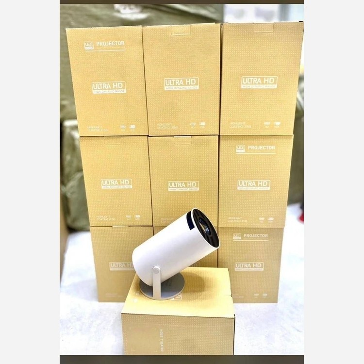 ویدئو پروژکتور استوانه ای HY300 ULTRA HD اصلی بهمراه کنترل کیفیت عالی