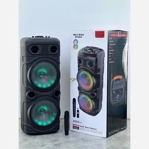 اسپیکر ZQS 8210S بلوتوثی اصلی بهمراه کنترل و میکروفون جدید کیفیت عالی