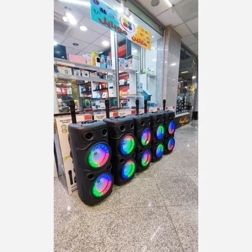 اسپیکر ZQS 8210S بلوتوثی اصلی بهمراه کنترل و میکروفون جدید کیفیت عالی