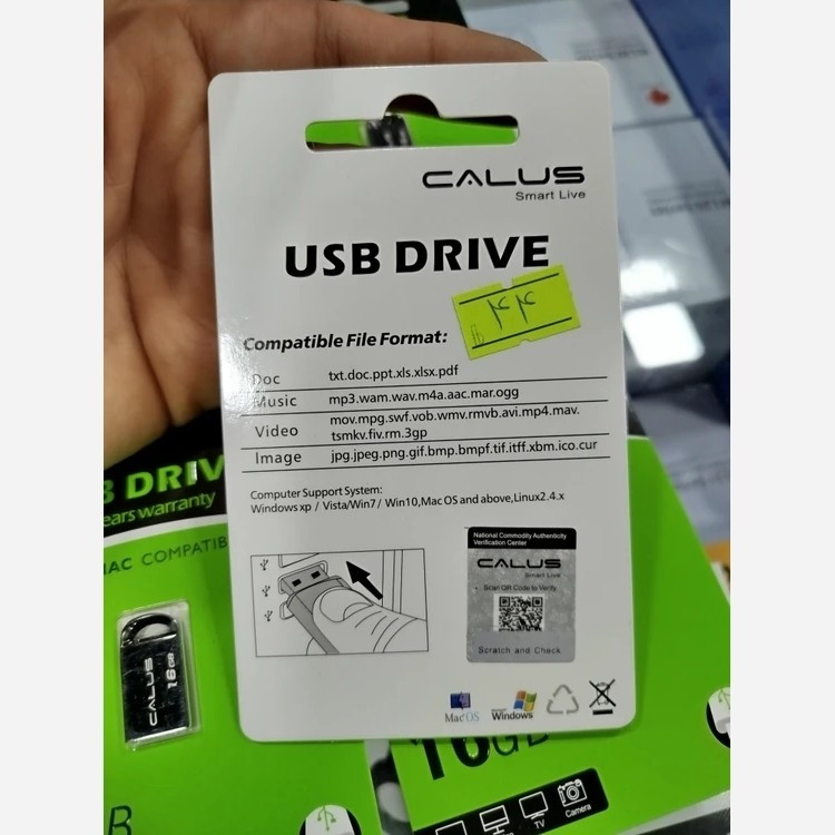 فلش مموری کالوس مدل USB 3.0 ظرفیت 16 گیگابایت Calus 16GB قیمت عالی