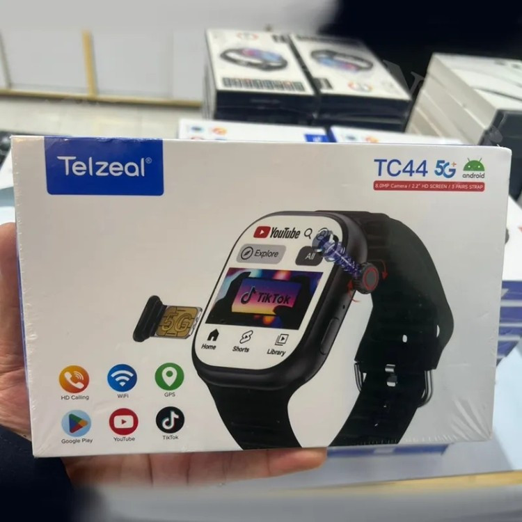 ساعت هوشمند سیم کارت خور TC44 5G اصلی دوربین دار ریجستری قیمت عالی