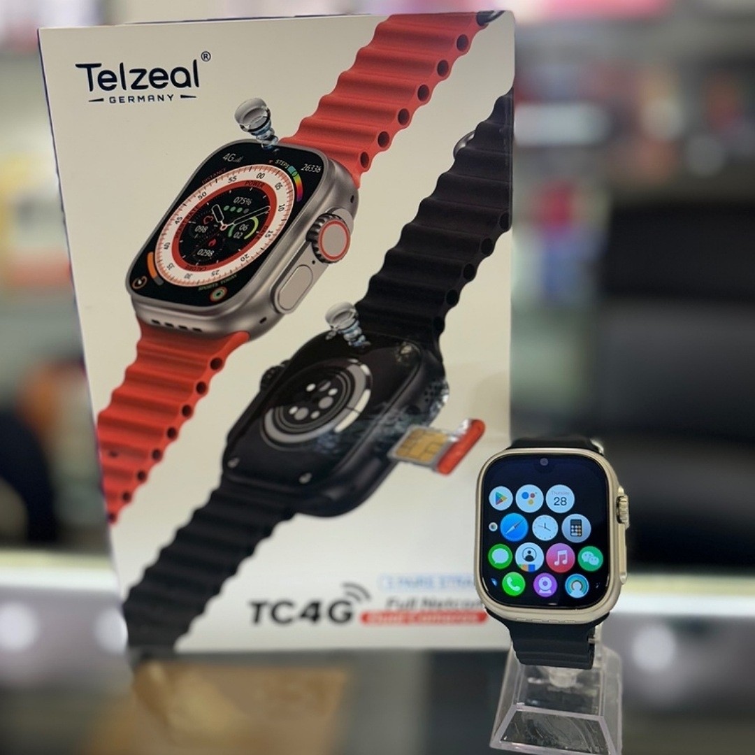 ساعت هوشمند سیم کارت خور Telzeal TC4 تلزیل با 64 گیگ حافظه داخلی 4 گیگ رم و دوربین دوگانه ریجستری قیمت عالی