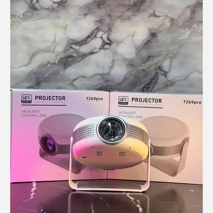 ویدئو پروژکتور اندرویدی T269 pro اصلی کیفیت عالی