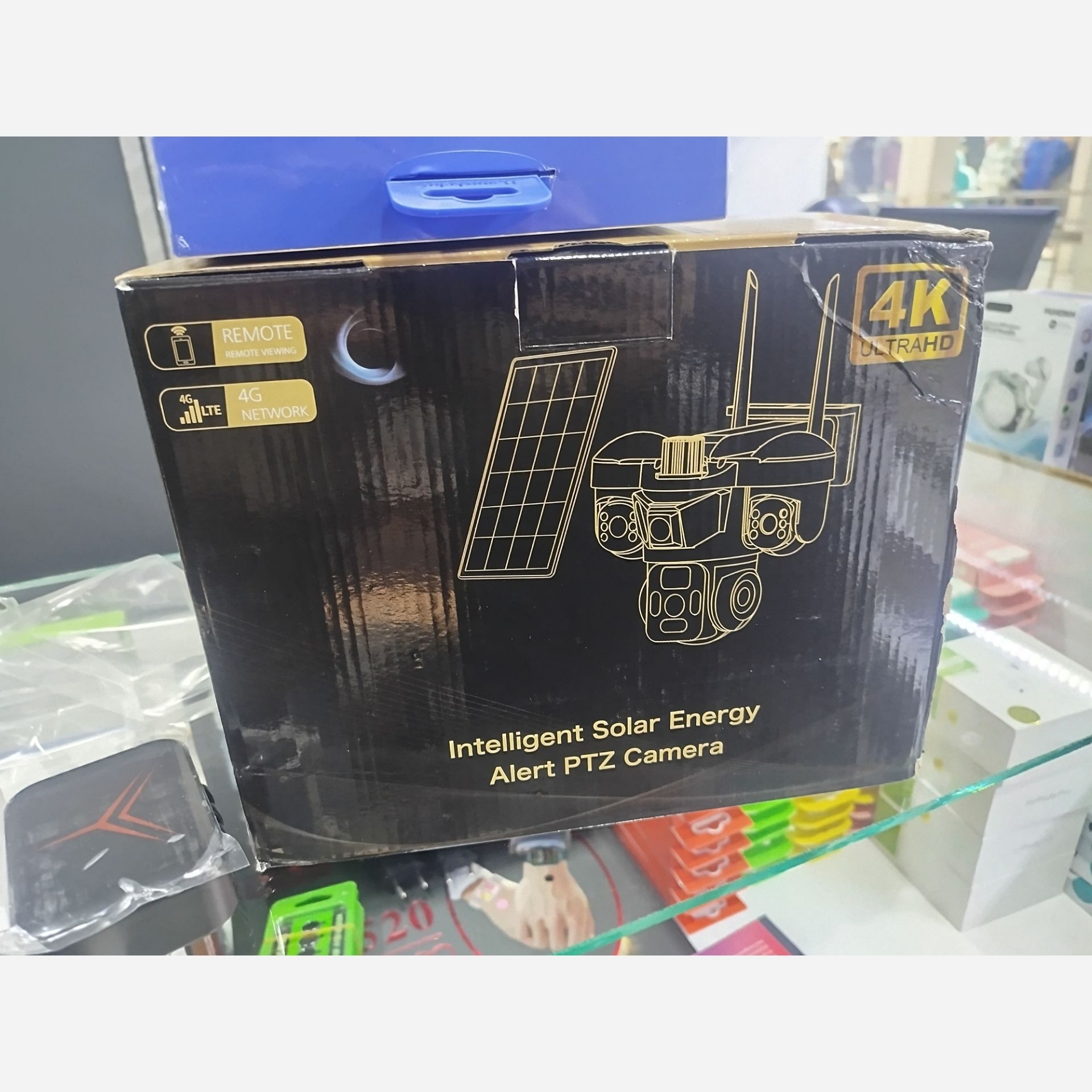 دوربین سیم کارتی بیسیم 3 لنز v380 pro مدل X3 رم خور دید در شب رنگی دزدگیر قیمت عالی