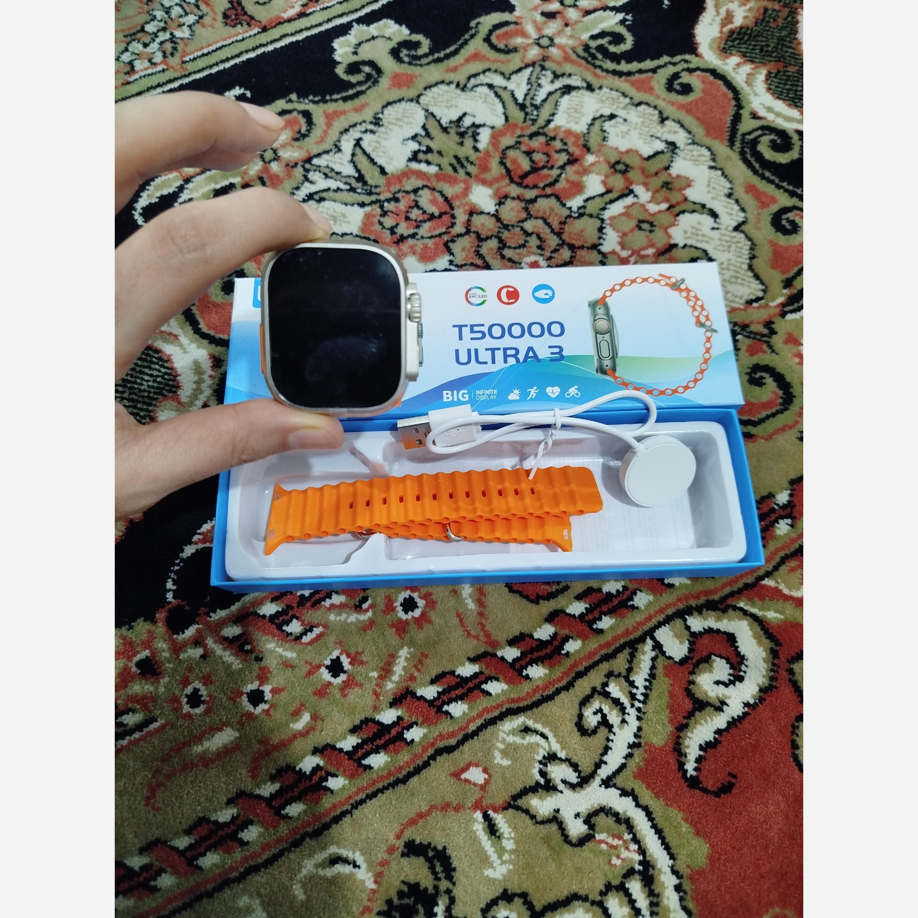 ساعت هوشمند T50000 ultra3 اصلی قیمت عالی
