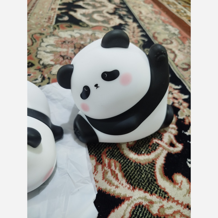 چراغ خواب سیلیکونی پاندا کونگ فو کار نشسته