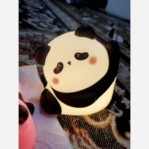 چراغ خواب سیلیکونی پاندا کونگ فو کار نشسته