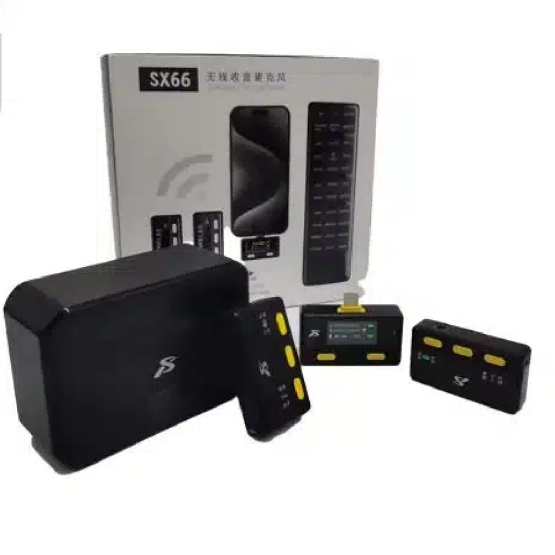 میکروفون یقه ای 2تایی SX66 اورجینال قیمت عالی