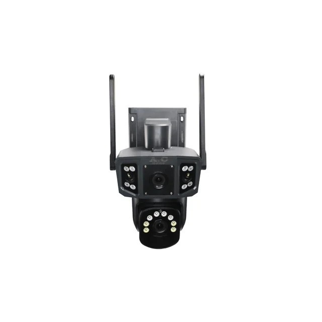 دوربین مداربسته بی سیم سیمکارت خور خورشیدی 8 مگا پیکسل 3 تصویر2 لنز مدلp3-8f اورجینال قیمت عالی