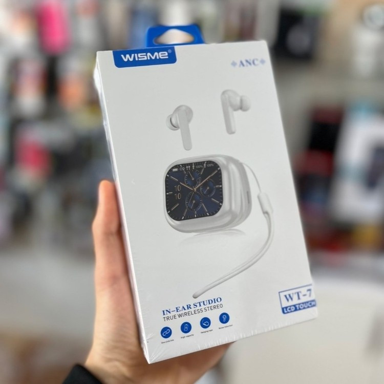 ایرپاد پرو WT-7 اصلی wisme لمسی دارای ANC حذف نویز کیفیت عالی