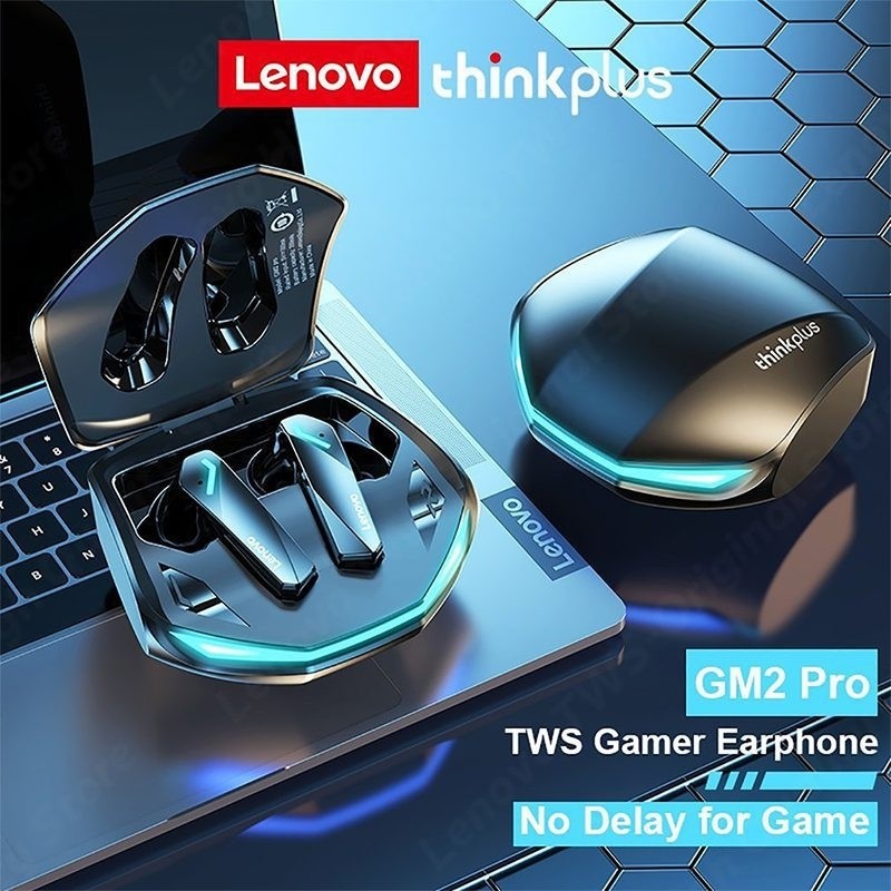 ایرپاد هندزفری بلوتوثی lenovo مدل Live Pods GM2 Pro گیمینگ کیفیت عالی