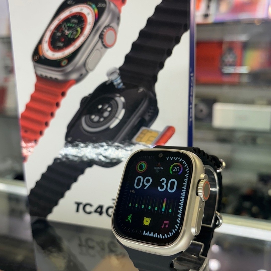 ساعت هوشمند سیمکارت خور Telzeal مدل TC4 4G تلزیل ریجستری با 64 گیگ حافظه داخلی 4 گیگ رم و دوربین دوگانه