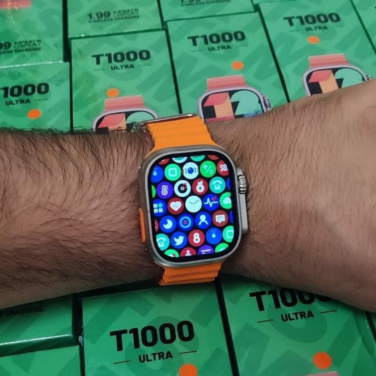 ساعت هوشمند t1000 اورجینال کیفیت فوق العاده