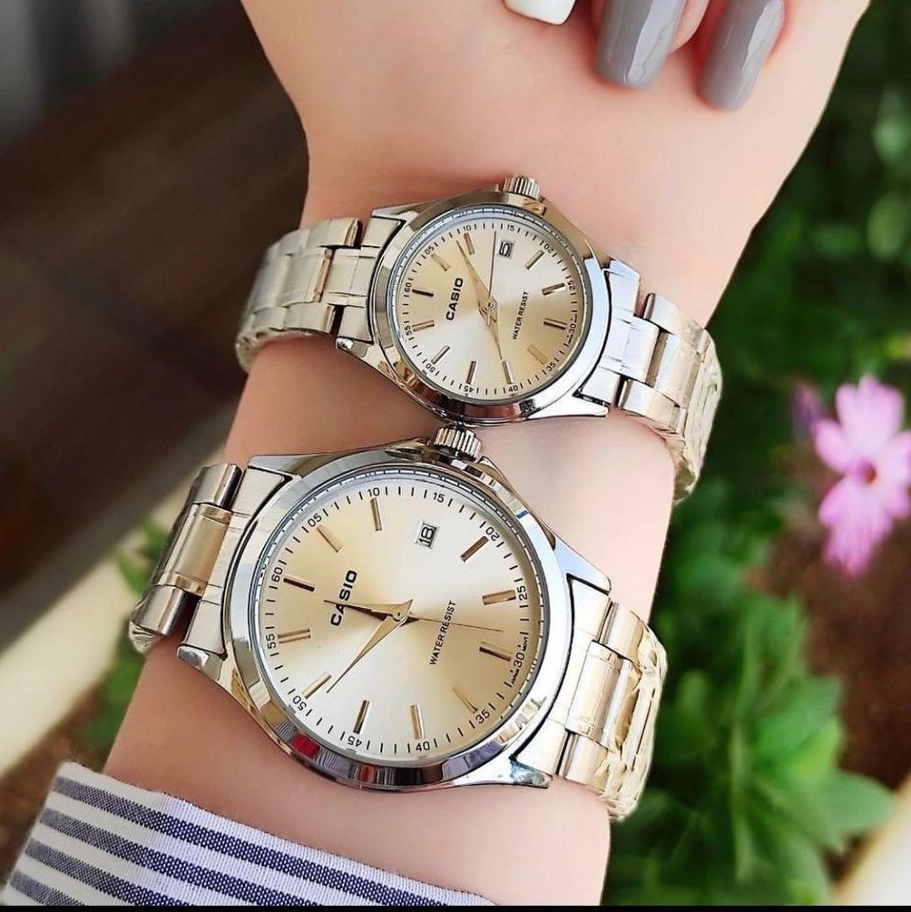 ساعت مچی کاسیو casio زنانه و مردانه قفل کلیپسی و دارای روز شمار