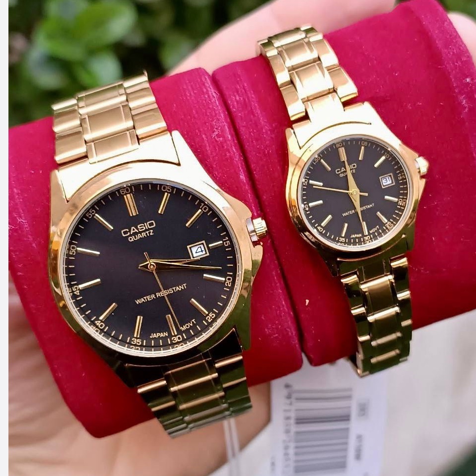 ساعت مچی کاسیو casio زنانه و مردانه قفل کلیپسی و دارای روز شمار