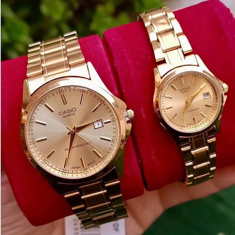 ساعت مچی کاسیو casio زنانه و مردانه قفل کلیپسی و دارای روز شمار