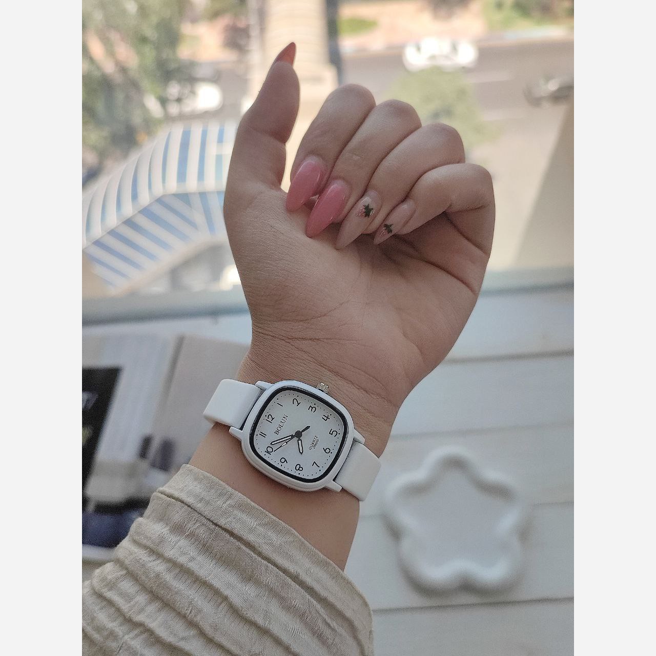 ساعت مچی زنانه بند سیلیکونی به قیمت پخش