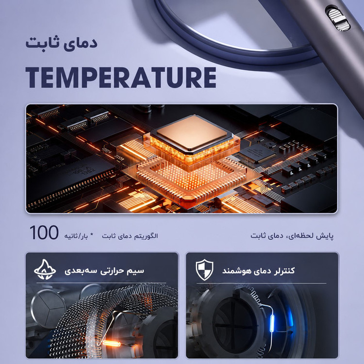 سشوار حرفهای 2400 وات والر مدل 9066