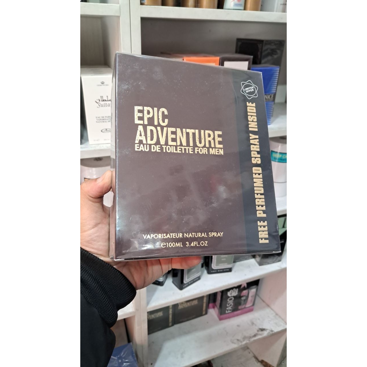 ادکلن ست اپیک ادونچر مردانه EPIC ADVENTURE حجم 100میلی لیتر ارسال رایگان