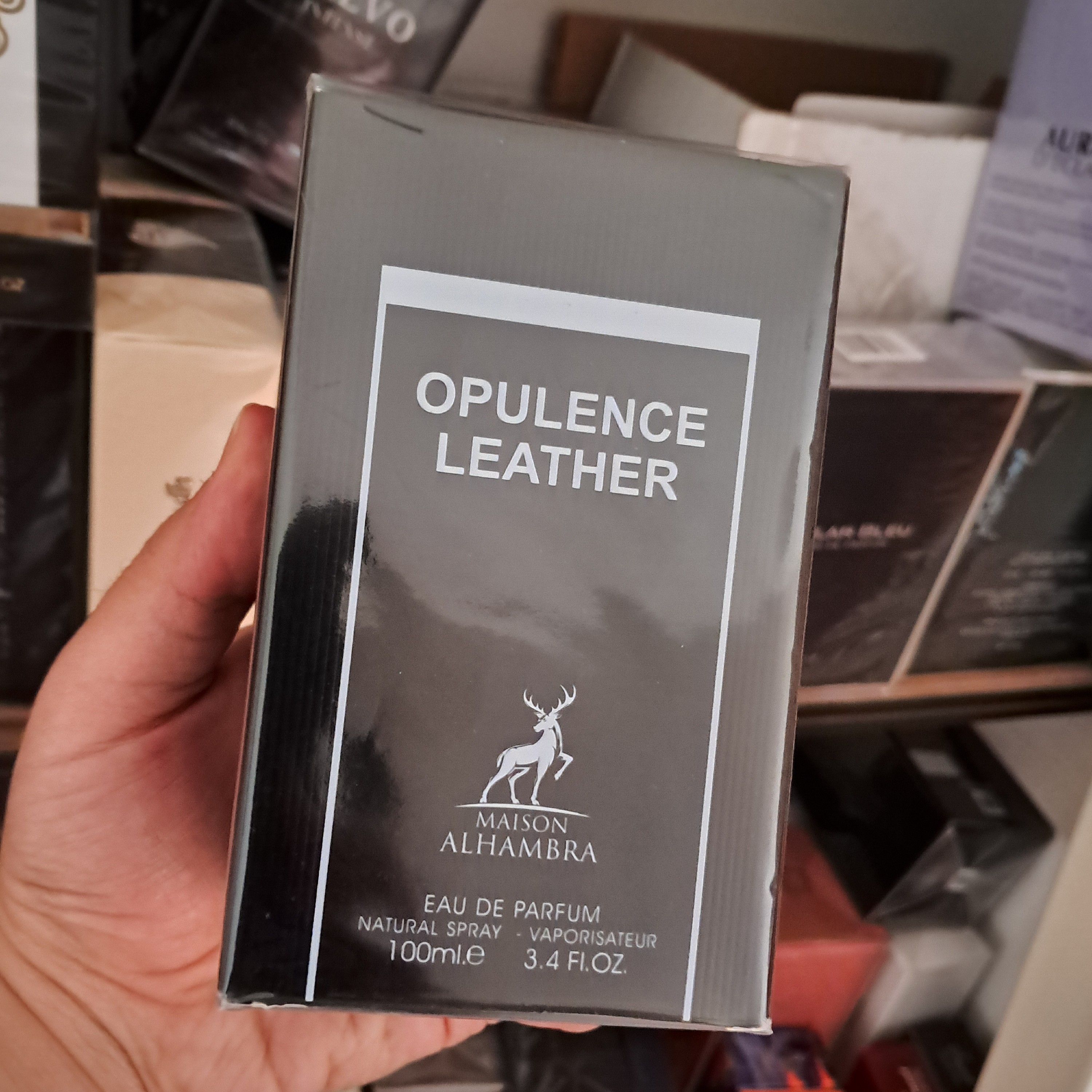 ادکلن AMBER LEATHER ALHAMBRA ادکلن تامفورد امبر لدر الحمبرا با ارسال رایگان