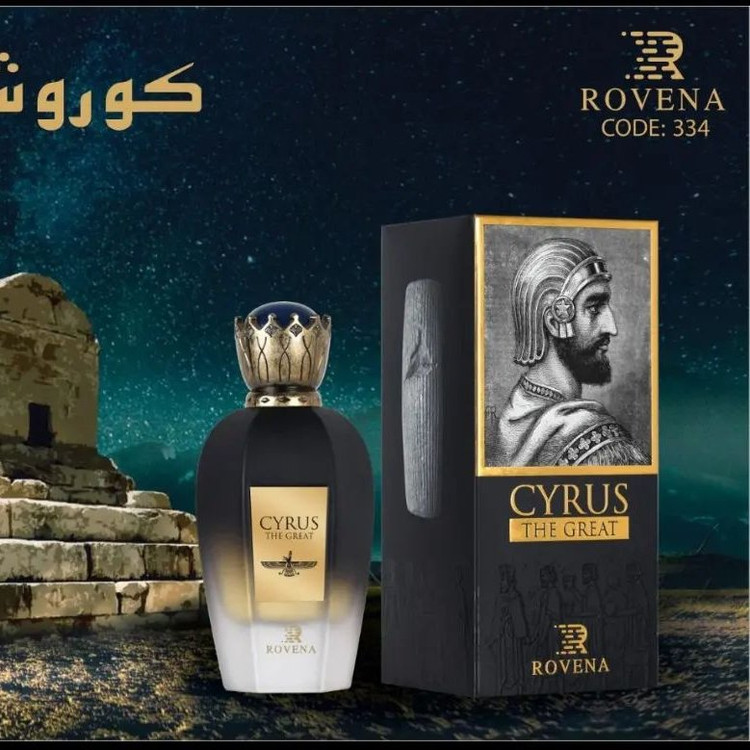 ادکلن THE GREAT CYRUS ROVENA ادکلن کوروش کبیر روونا 100میل ارسال رایگان