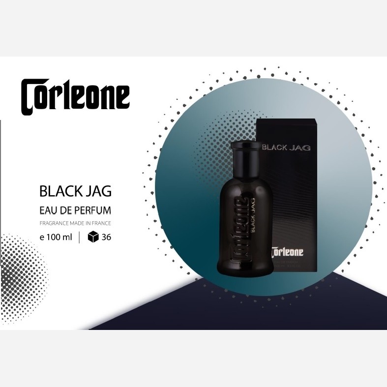 ادکلن مردانه کورلئونه مدل بلک جاگ BLACK JAG