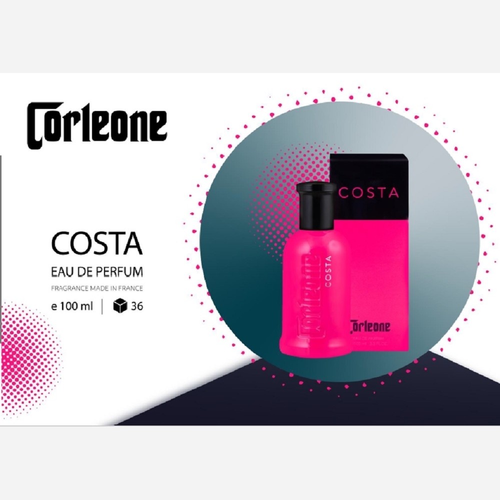 ادکلن زنانه کورلئونه مدل کاستا COSTA